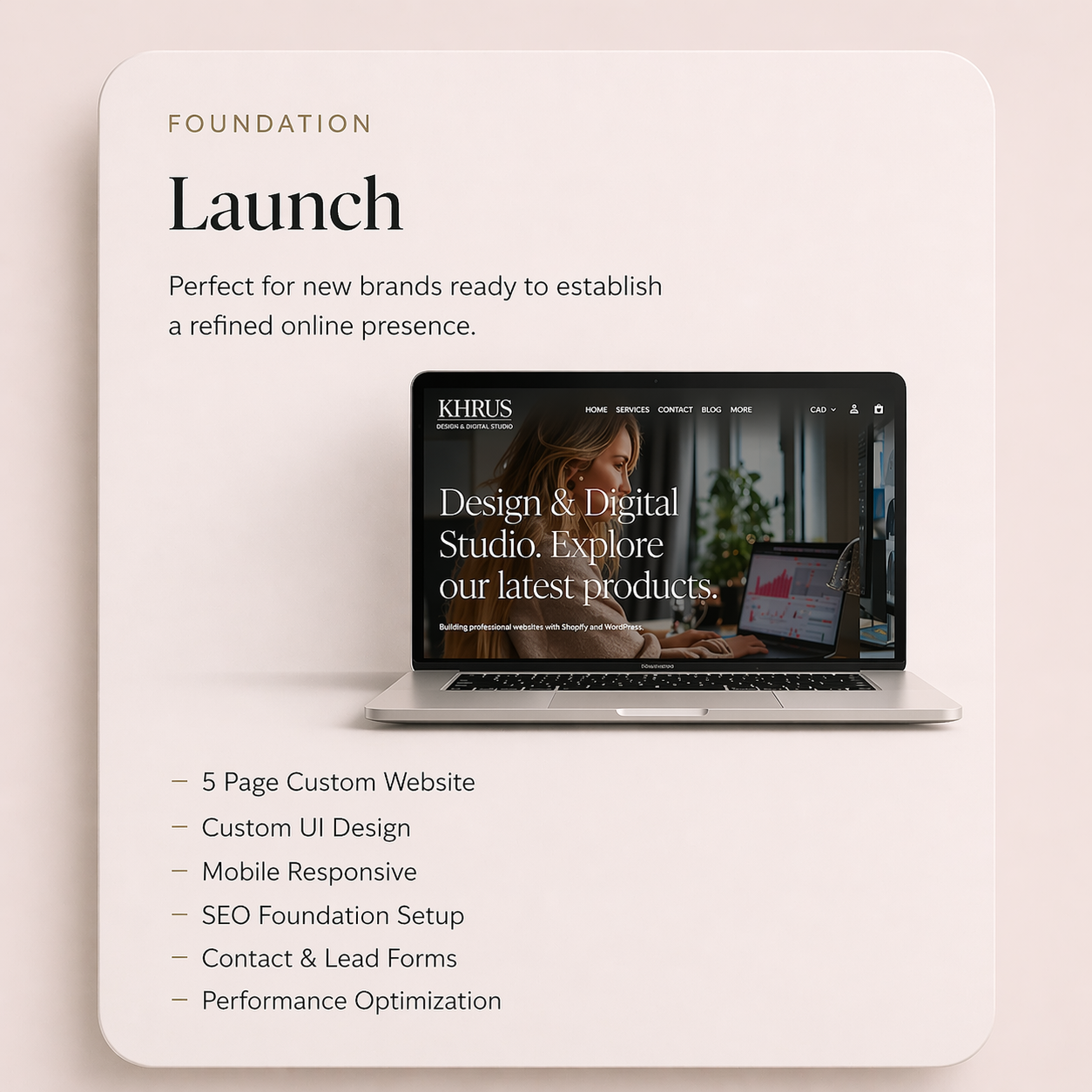 Launch Package - 5 Pages
