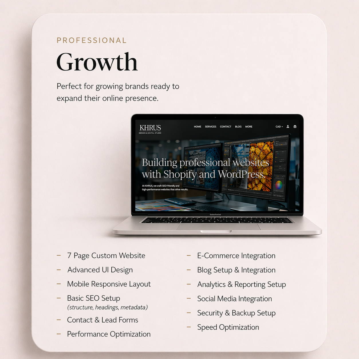 Growth Package - 7 Pages