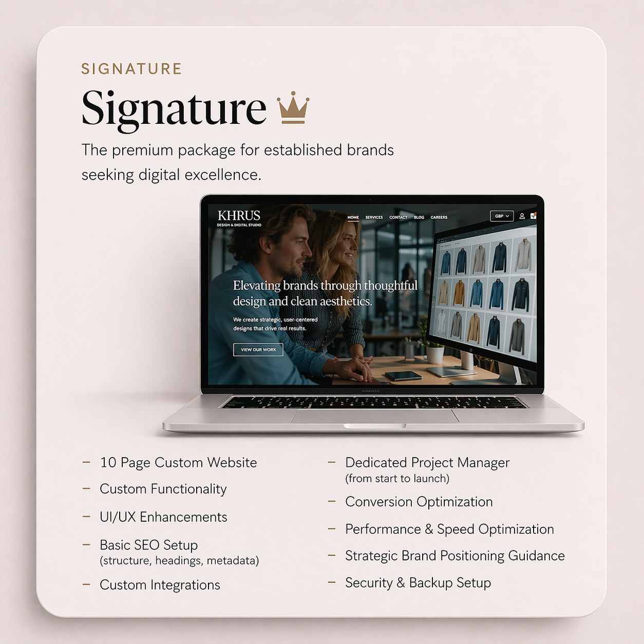Signature Package - 10 Pages