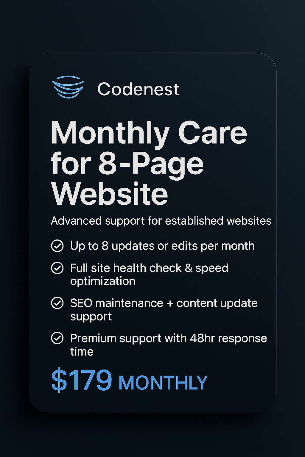 PageCare 8 – Website Management